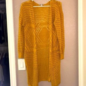 MORAL FIBER knit cardigan